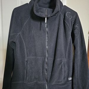 EUC CALVIN KLEIN Black Fleece Jacket